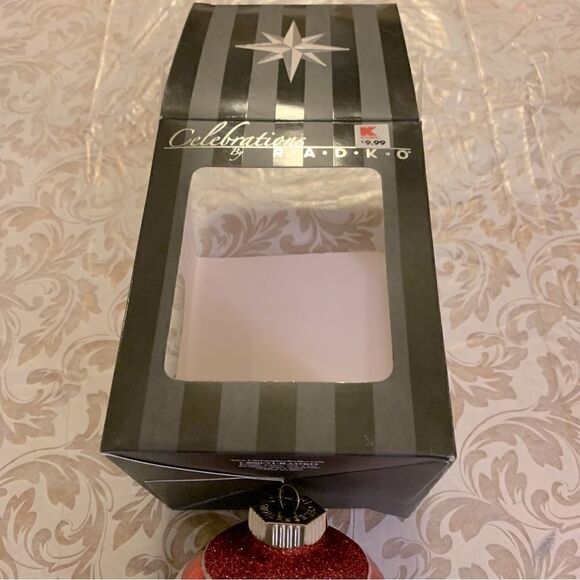 Christopher Radco Christmas Ornament Teddy Bears & Presents Handcrafted in Box - Picture 2 of 6